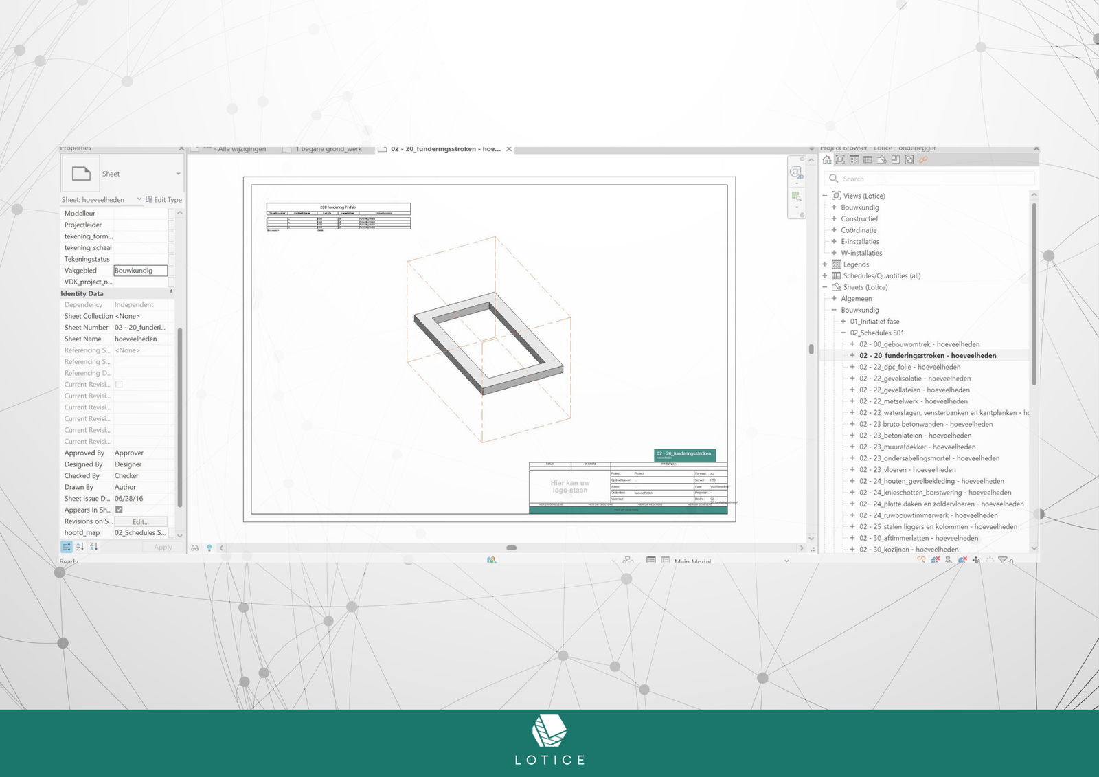 Lotice Revit NL 2026 – Bouw & Installaties Suite