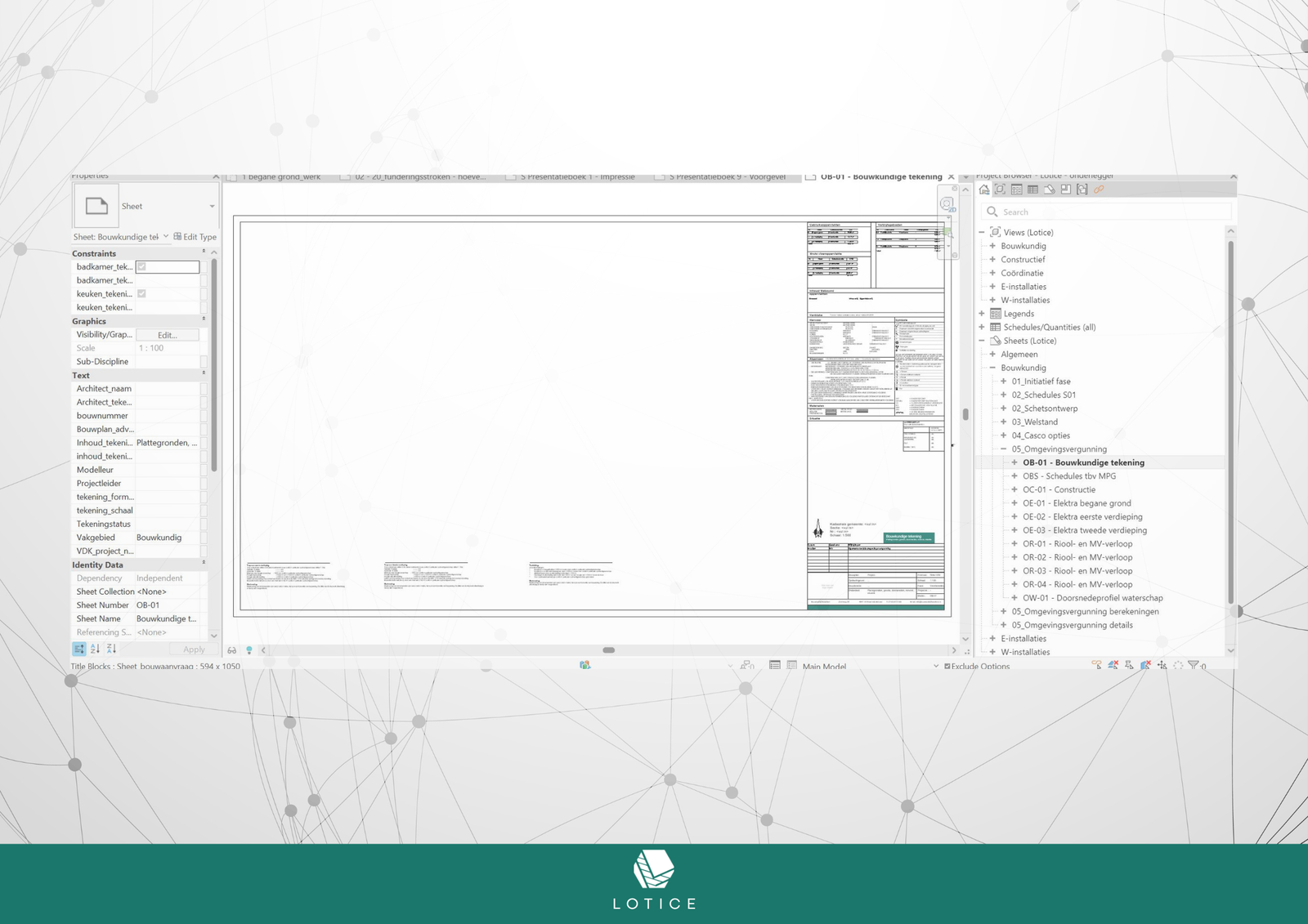 Lotice Revit NL 2026 – Bouw & Installaties Suite